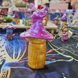 Handcrafted Mushroom Jar